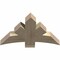 Ekena Millwork Alberta Rough Sawn Timber Gable Bracket, Douglas Fir, 36"W x 23"H x 4"D x 6"F, 15/12 Pitch GBW036X23X0406ALB00RDF - alternate 3